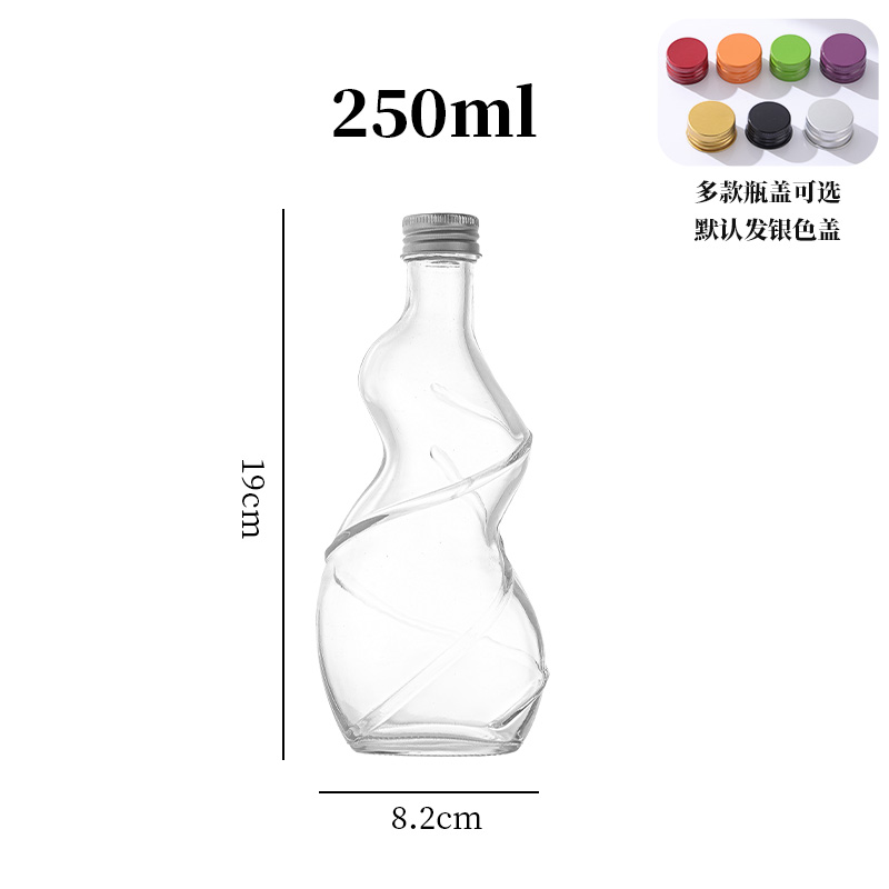Women's Flower Fruit Wine Bottle